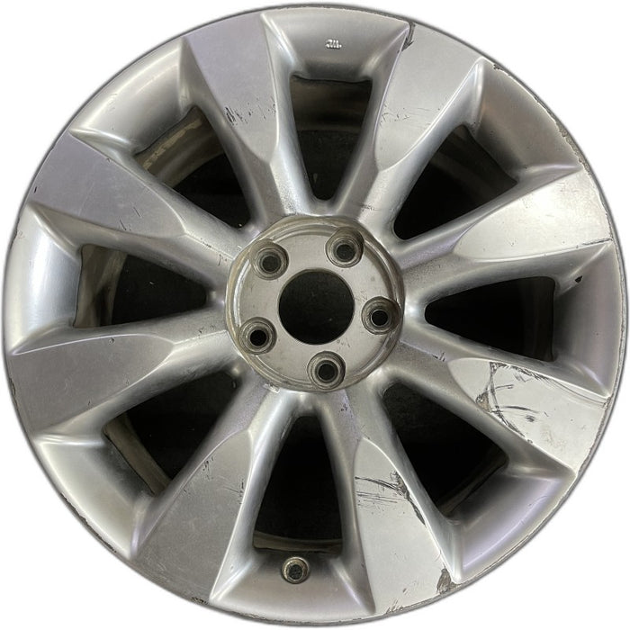 18" INFINITI M35 06-07 18x8 alloy 8 spoke gloss finish Original OEM Wheel Rim - Front View