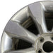 18" INFINITI M35 06-07 18x8 alloy 8 spoke gloss finish Original OEM Wheel Rim - Angle View