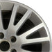 17" AUDI A3 06-13 17x7.5 alloy 16 spoke w/ inlay Original OEM Wheel Rim - Side Profile