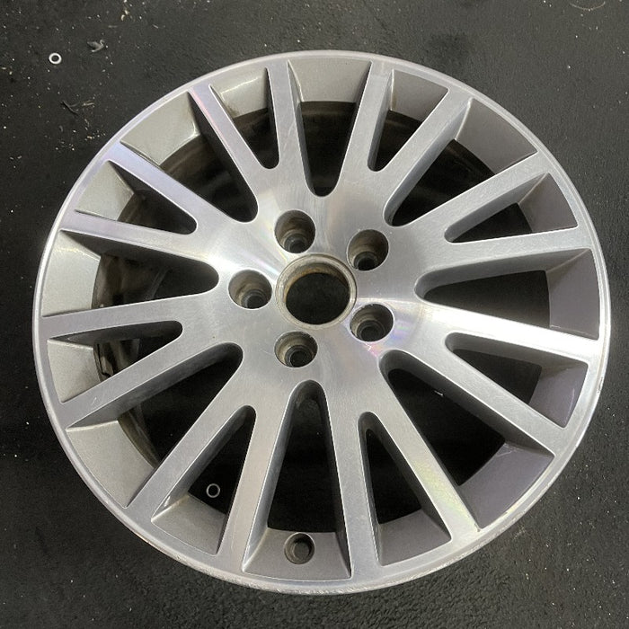 17" AUDI A3 06-13 17x7.5 alloy 16 spoke w/ inlay Original OEM Wheel Rim - View 7