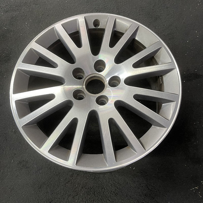 17" AUDI A3 06-13 17x7.5 alloy 16 spoke w/ inlay Original OEM Wheel Rim - View 8