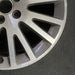 17" AUDI A3 06-13 17x7.5 alloy 16 spoke w/ inlay Original OEM Wheel Rim - Back View