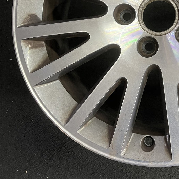 17" AUDI A3 06-13 17x7.5 alloy 16 spoke w/ inlay Original OEM Wheel Rim - Additional View