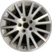 17" AUDI A3 06-13 17x7.5 alloy 16 spoke w/ inlay Original OEM Wheel Rim - Front View