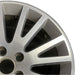 17" AUDI A3 06-13 17x7.5 alloy 16 spoke w/ inlay Original OEM Wheel Rim - Side Profile