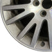 17" AUDI A3 06-13 17x7.5 alloy 16 spoke w/ inlay Original OEM Wheel Rim - Back View