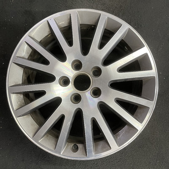 17" AUDI A3 06-13 17x7.5 alloy 16 spoke w/ inlay Original OEM Wheel Rim - Additional View