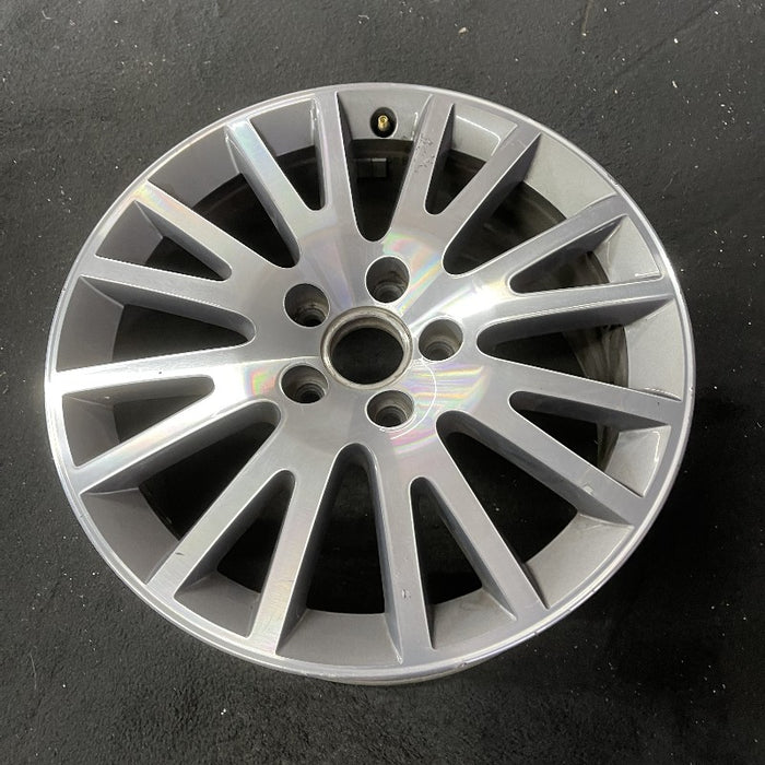 17" AUDI A3 06-13 17x7.5 alloy 16 spoke w/ inlay Original OEM Wheel Rim - View 8