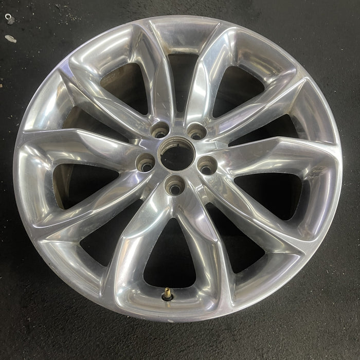 20" EXPLORER 11-14 20x8.5, , 10 spoke, Original OEM Wheel Rim - Side Profile