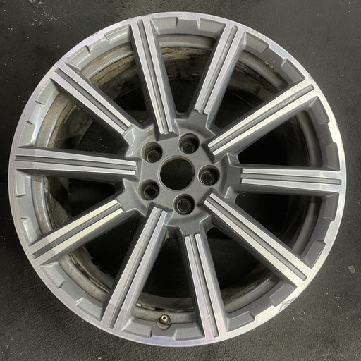 20" AUDI Q7 17-19 20x9 , 10 spoke Original OEM Wheel Rim - Angle View