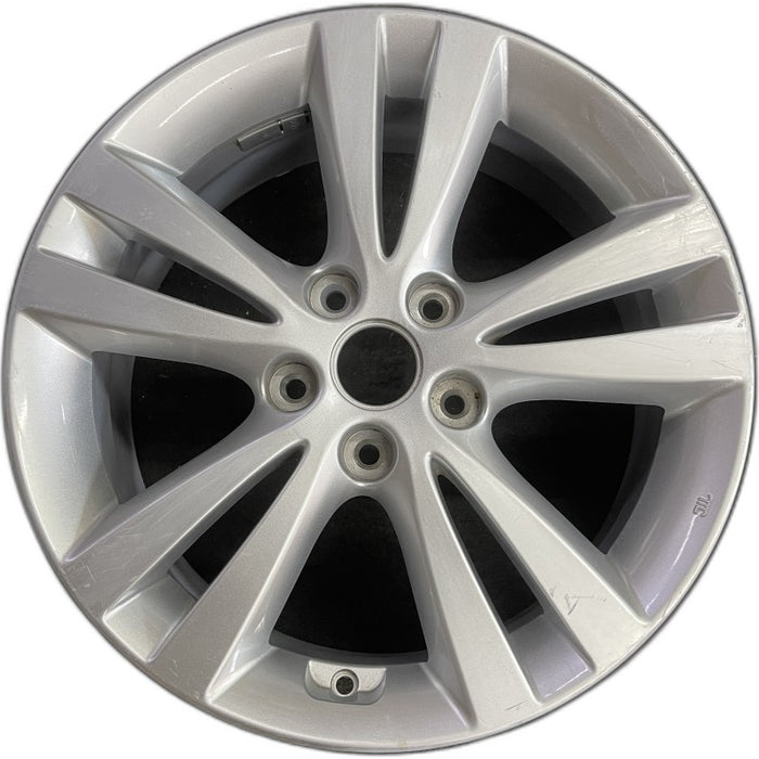 17" FORTE 11-13 17x7 alloy Htbk Original OEM Wheel Rim - Front View
