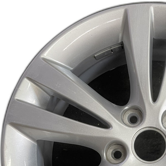 17" FORTE 11-13 17x7 alloy Htbk Original OEM Wheel Rim - Angle View