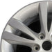 17" FORTE 11-13 17x7 alloy Htbk Original OEM Wheel Rim - Angle View