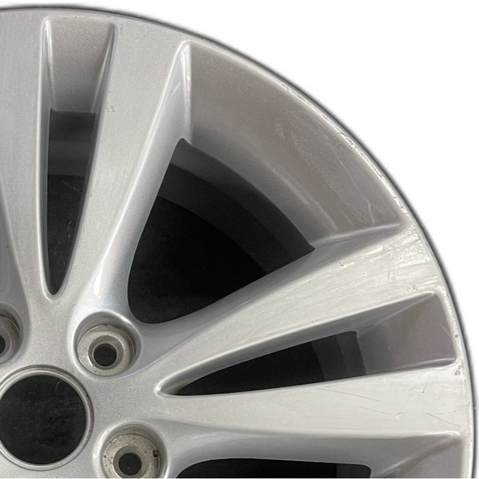 17" FORTE 11-13 17x7 alloy Htbk Original OEM Wheel Rim - Side Profile