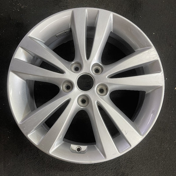 17" FORTE 11-13 17x7 alloy Htbk Original OEM Wheel Rim - Additional View