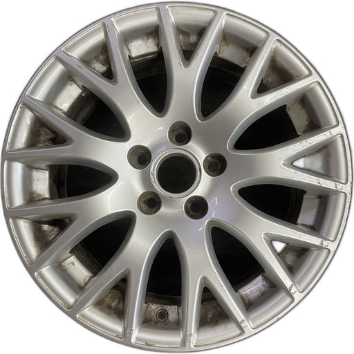 17" AUDI A4 05-08 17x7.5 , 18 spoke Original OEM Wheel Rim - Front View