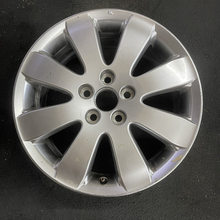 17" AVALON 05-07 17x7 alloy 8 spoke argent gray Original OEM Wheel Rim - Additional View