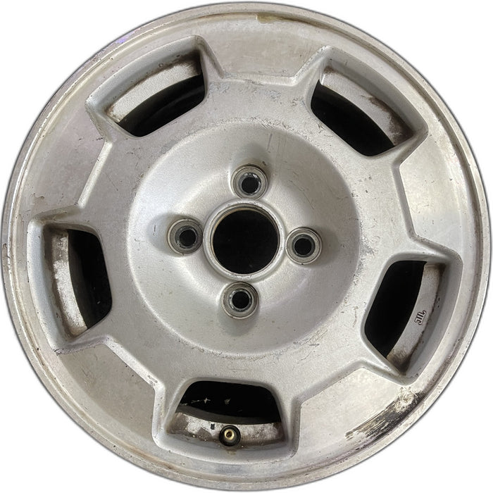 14" CIVIC 03 14x5.5, alloy, 5 spoke Original OEM Wheel Rim - Front View