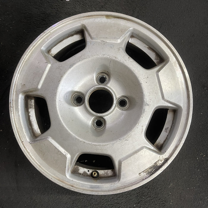 14" CIVIC 03 14x5.5, alloy, 5 spoke Original OEM Wheel Rim - Angle View