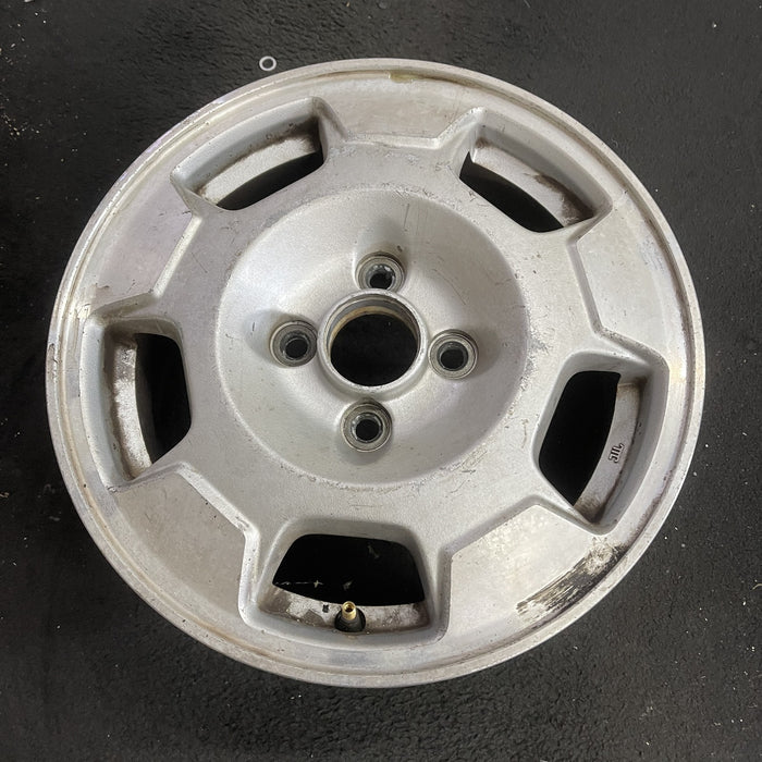 14" CIVIC 03 14x5.5, alloy, 5 spoke Original OEM Wheel Rim - Side Profile