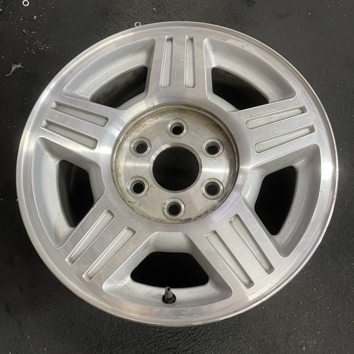 17" AVALANCHE 1500 07-08 17x7.5", aluminum, , double groove in each spoke - Side Profile