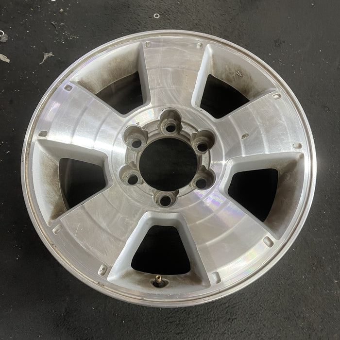 17" TACOMA 05-15 17x7.5, alloy Original OEM Wheel Rim - Side Profile