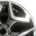 18" XV CROSSTREK 18 18x7 alloy w/machined face Limited dark gray Original OEM - Side Profile