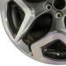 18" XV CROSSTREK 18 18x7 alloy w/machined face Limited dark gray Original OEM - Back View