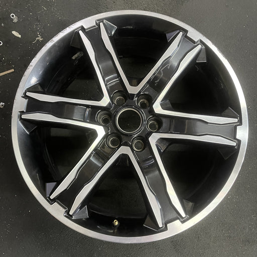 22" EXPEDITION 19-21 22x9.5 , 6 spoke Original OEM Wheel Rim - Angle View