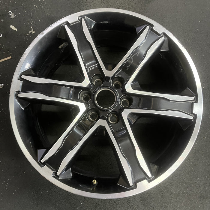 22" EXPEDITION 19-21 22x9.5 , 6 spoke Original OEM Wheel Rim - Angle View