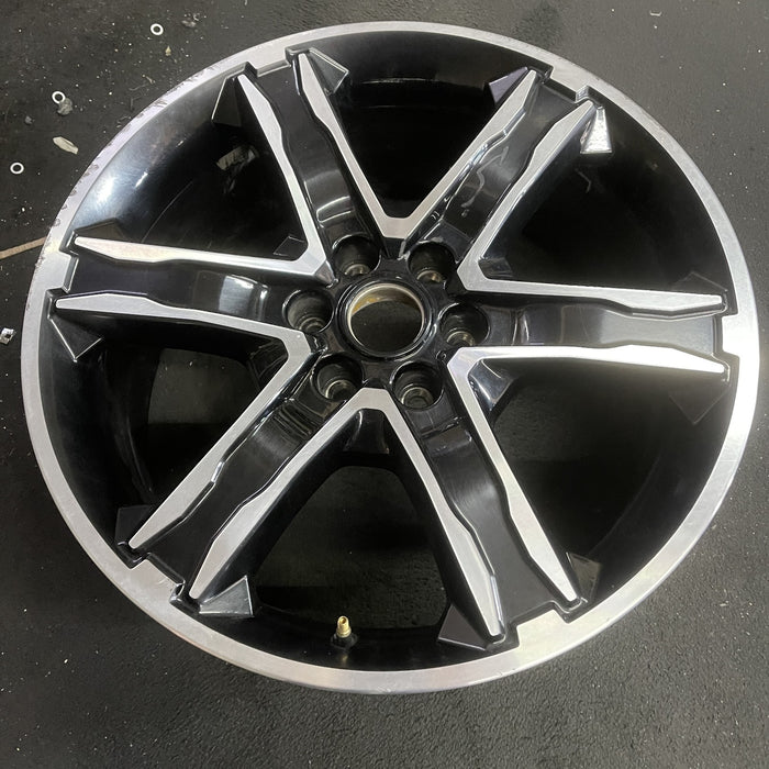 22" EXPEDITION 19-21 22x9.5 , 6 spoke Original OEM Wheel Rim - Side Profile