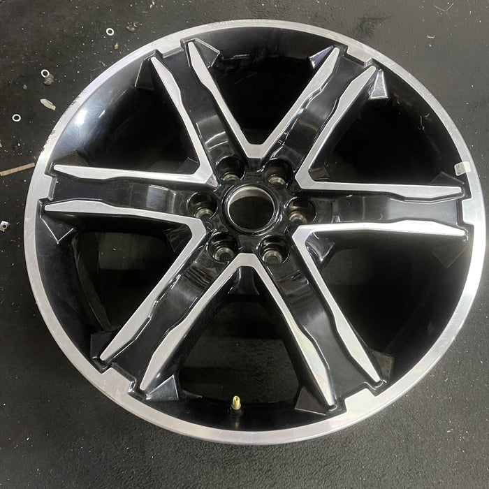 22" EXPEDITION 19-21 22x9.5 , 6 spoke Original OEM Wheel Rim - Side Profile