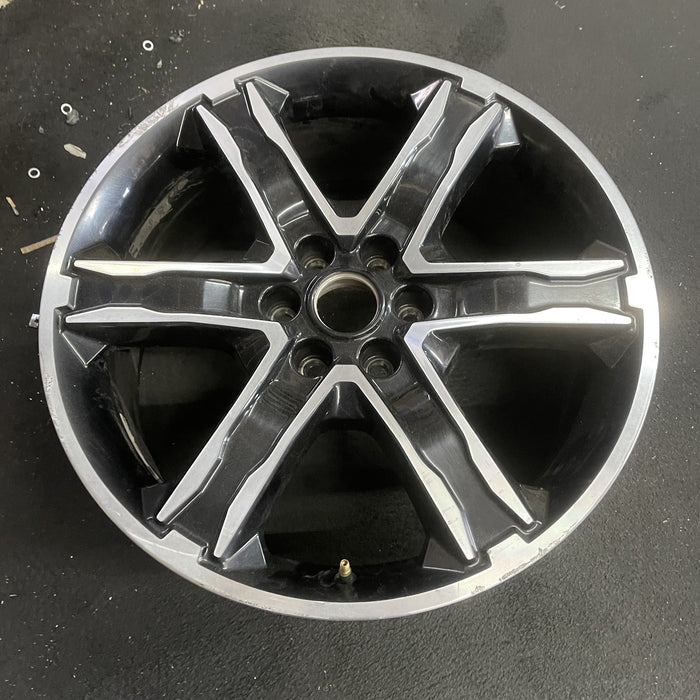 22" EXPEDITION 19-21 22x9.5 , 6 spoke Original OEM Wheel Rim - Side Profile