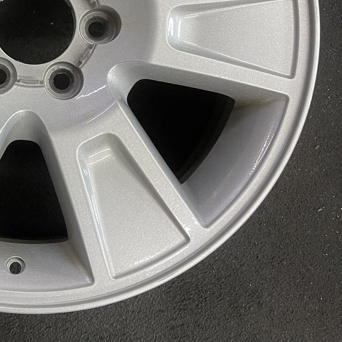 20" FORD F150 PICKUP 09-10 20x8.5 6 spoke bright machined Original OEM Wheel Rim - Back View