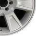 20" FORD F150 PICKUP 09-10 20x8.5 6 spoke bright machined Original OEM Wheel Rim - Close-Up Detail