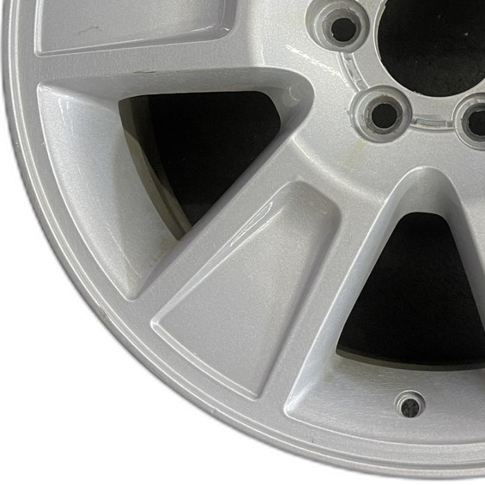 20" FORD F150 PICKUP 09-10 20x8.5 6 spoke bright machined Original OEM Wheel Rim - Back View