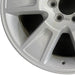 20" FORD F150 PICKUP 09-10 20x8.5 6 spoke bright machined Original OEM Wheel Rim - Back View