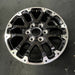18" SEQUOIA 23-24 18x7.5, 6 double spoke, black Original OEM Wheel Rim - Close-Up Detail