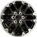 18" SEQUOIA 23-24 18x7.5, 6 double spoke, black Original OEM Wheel Rim - Front View