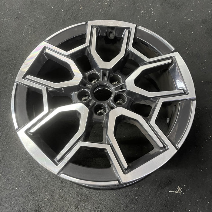 19" BMW X1 23-24 19x8 , , flared spoke Original OEM Wheel Rim - Close-Up Detail