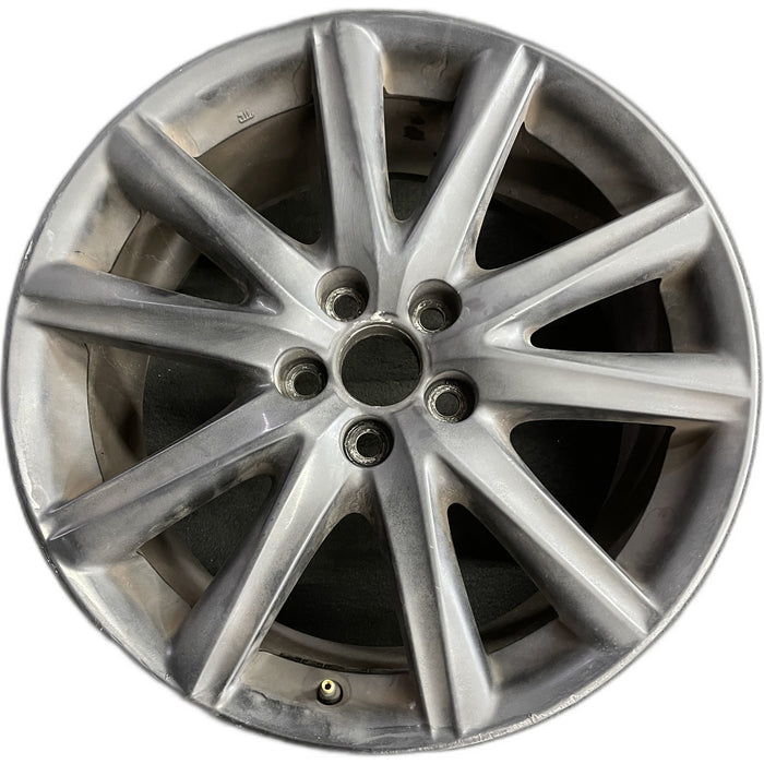 19" LEXUS GS350 13-14 19x9 , 10 spoke Original OEM Wheel Rim - Front View