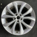 18" XF 17-19 18x8 , 5 V spoke Original OEM Wheel Rim - Angle View