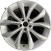 18" XF 17-19 18x8 , 5 V spoke Original OEM Wheel Rim - Front View