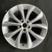 18" XF 17-19 18x8 , 5 V spoke Original OEM Wheel Rim - Angle View