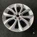 18" XF 17-19 18x8 , 5 V spoke Original OEM Wheel Rim - Close-Up Detail