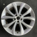 18" XF 17-19 18x8 , 5 V spoke Original OEM Wheel Rim - Angle View