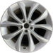 18" XF 17-19 18x8 , 5 V spoke Original OEM Wheel Rim - Front View