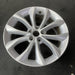 18" XF 17-19 18x8 , 5 V spoke Original OEM Wheel Rim - Close-Up Detail