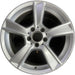 17" MERCEDES C-CLASS 12 204 Type; C250, 17x8.5, 5 spoke Original OEM Wheel Rim - Front View