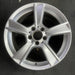 17" MERCEDES C-CLASS 12 204 Type; C250, 17x8.5, 5 spoke Original OEM Wheel Rim - Angle View
